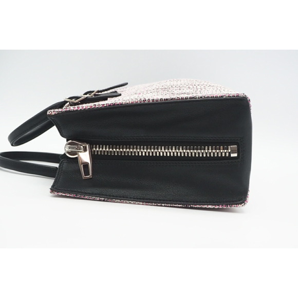 Balenciaga Tweed 2way Tote Bag Pink Black - Picture 5 of 11